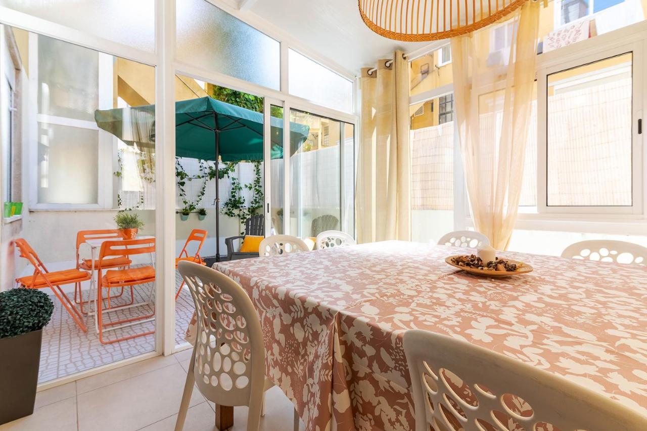 Alm- Spacious. Sunny. Patio. Quiet Area. Fast Wifi Lisboa Eksteriør bilde