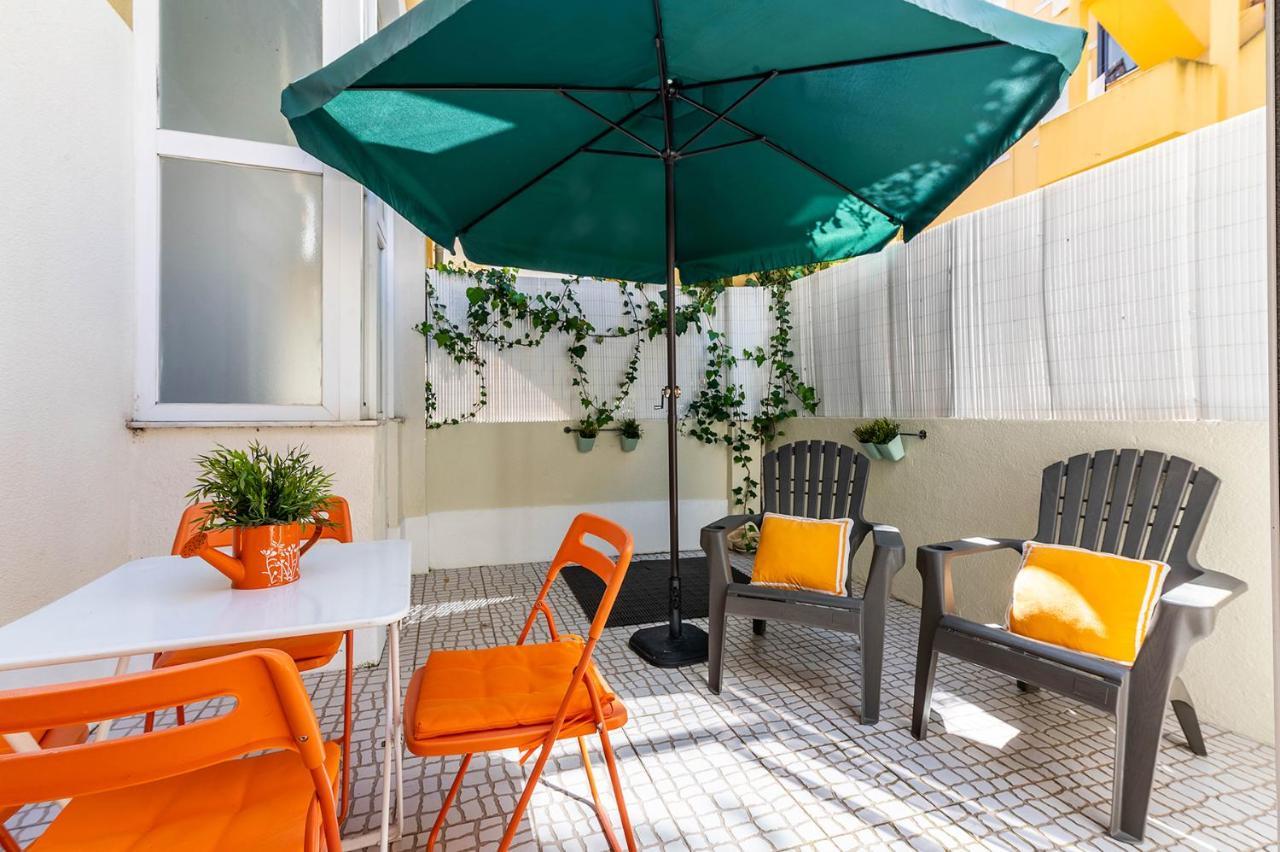 Alm- Spacious. Sunny. Patio. Quiet Area. Fast Wifi Lisboa Eksteriør bilde